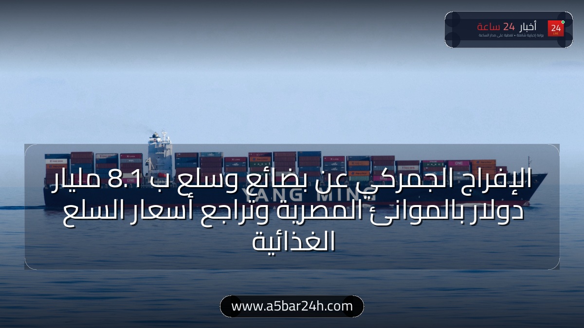 رسميًا.. «المالية» و«التموين» تعلنان الإفراج الجمركي عن بضائع بـ 1.8 مليار دولار: انخفاض جديد في أسعار الزيوت واللحوم وقائمة السلع بالمجمعات